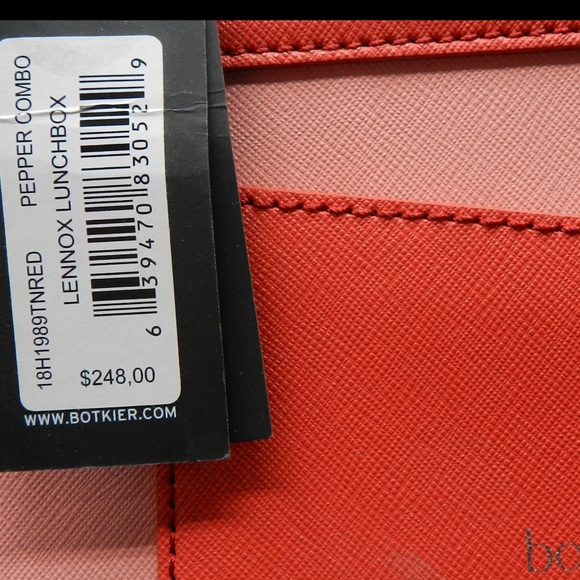 NWT Botkier Lennox Lunchbox Leather Crossbody Bag - Picture 7 of 9